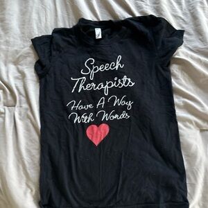 Speech therapy shirt